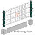 galvanized PVC coating security wire mesh fence for boundary wall